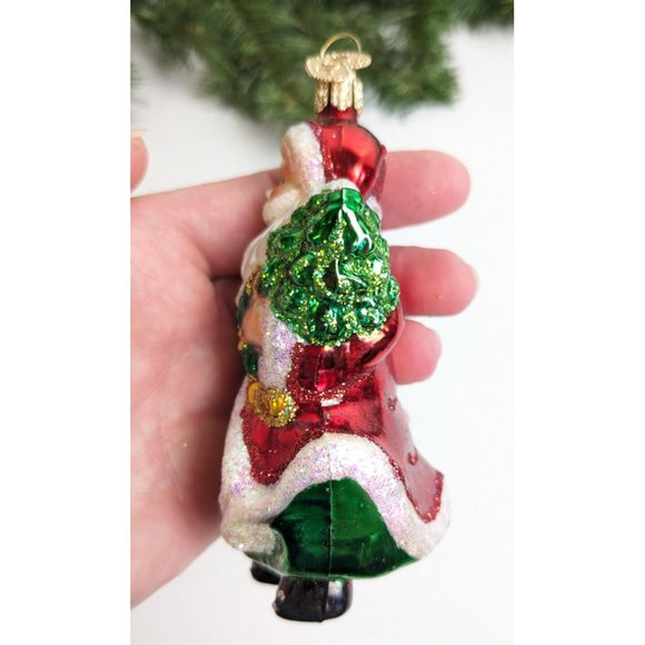 Santa Claus Retired Old World Christmas Ornament - Picture 4 of 5